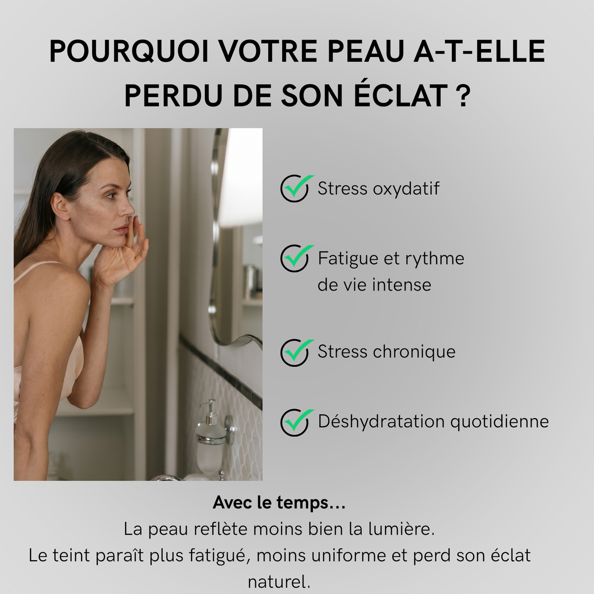 Pads au Matcha - Contre le teint terne - révèle l'éclat de la peau