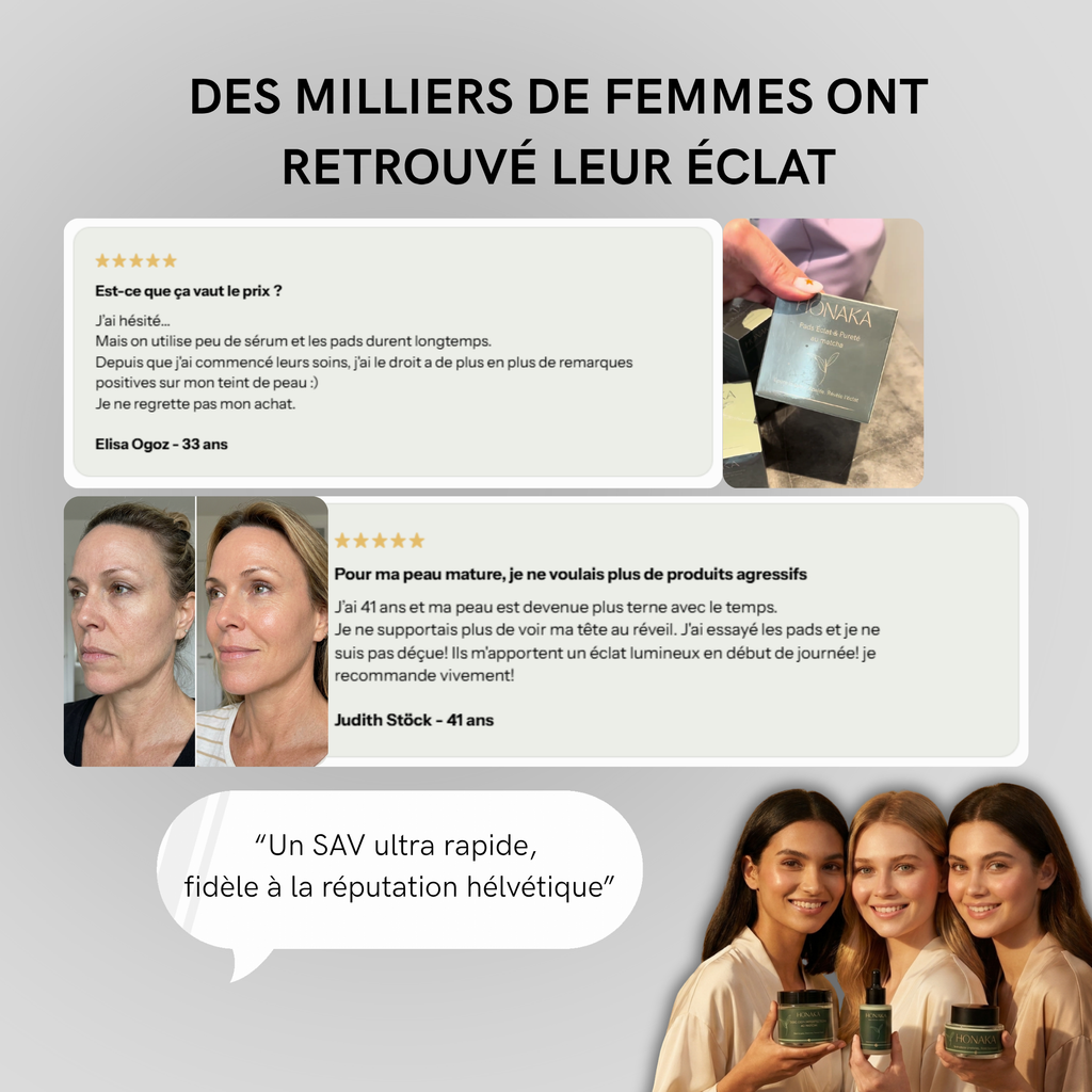 Sérum éclat au Matcha - un concentré d'éclat