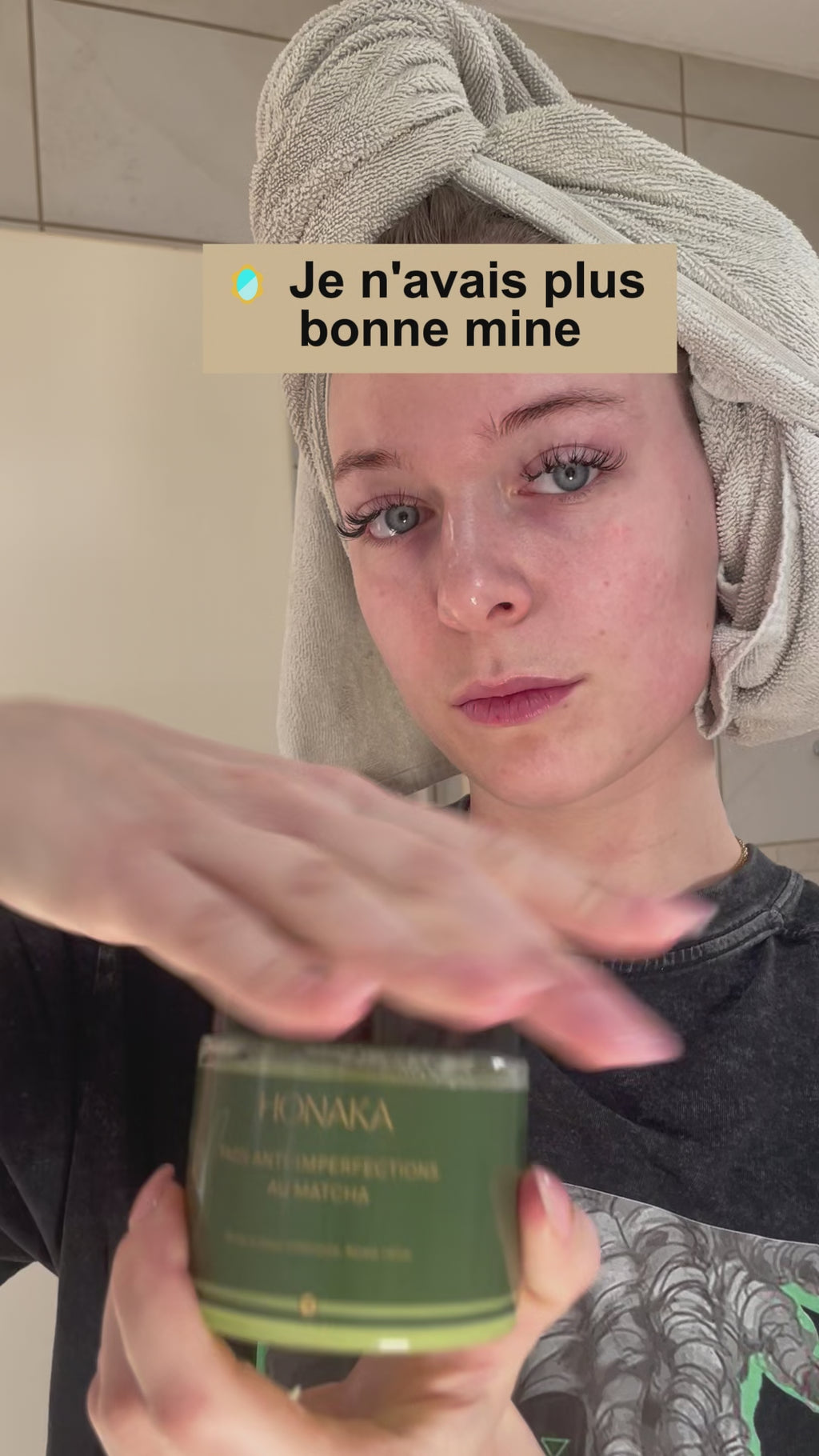 Pads au Matcha - Contre le teint terne - révèle l'éclat de la peau
